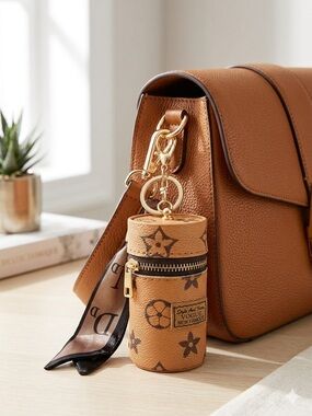 Vogue New Famous Stylish Tan Bag‎ Charm  or Keyring New